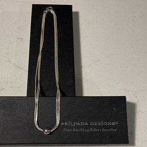 Silpada Thoreau Multi Strand Bead Necklace